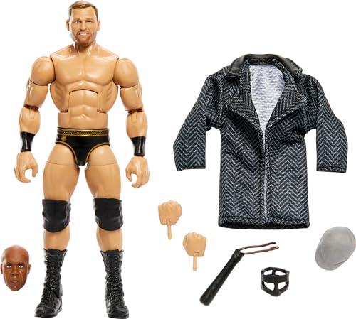 Mattel WWE Elite Collection Actionfigur Royal Rumble Ridge Holland mit Zubehör und Virgil Build-A-Figure-Teilen Mattel WWE Elite Collection Actionfigur Royal Rumble Ridge Holland mit Zubehör und Virgil Build-A-Figure-Teilen von Mattel