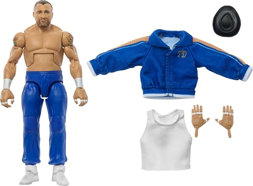 Mattel WWE Elite Actionfigur & Zubehör, 15,2 cm großes Sammlerstück Tony D'Angelo mit 25 Artikulationspunkten, lebensechter Look & austauschbaren Händen Mattel WWE Elite Actionfigur & Zubehör, 15,2 cm großes Sammlerstück Tony D'Angelo mit 25 Artikulationspunkten, lebensechter Look & austauschbaren Händen von Mattel