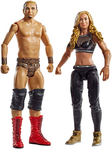 Mattel WWE FMF82 Carmella/James Ellsworth Battle Pack Figur, Mehrfarbig von Mattel