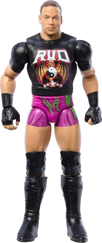 Mattel WWE Rob Van Dam Actionfigur, Main Event Serie #151, 15,2 cm, Sammlerstück mit 10 Artikulationspunkten & lebensechtem Look Mattel WWE Rob Van Dam Actionfigur, Main Event Serie #151, 15,2 cm, Sammlerstück mit 10 Artikulationspunkten & lebensechtem Look von Mattel