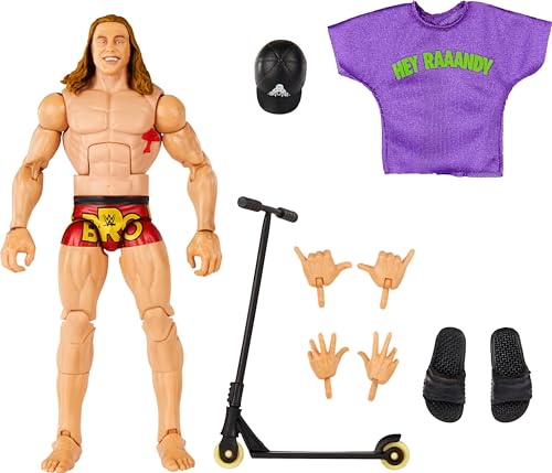Mattel WWE Matt Riddle Top Picks Elite Collection Actionfigur, Artikulation und realistische Details, auswechselbares Zubehör, 15 cm Mattel WWE Matt Riddle Top Picks Elite Collection Actionfigur, Artikulation und realistische Details, auswechselbares Zubehör, 15 cm von Mattel