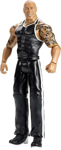 Mattel WWE Top Picks Actionfigur, 15,2 cm großes Sammlerstück The Rock mit 14 Gelenkpunkten & lebensechtem Look Mattel WWE Top Picks Actionfigur, 15,2 cm großes Sammlerstück The Rock mit 14 Gelenkpunkten & lebensechtem Look von Mattel