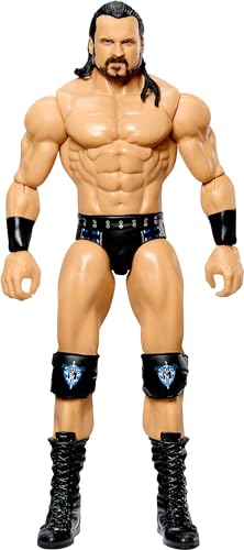 Mattel WWE Top Picks Actionfiguren, 15,2 cm großes Sammlerstück Drew McIntyre Superstars mit 10 Artikulationspunkten & lebensechtem Look von Mattel