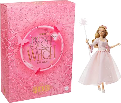 Mattel Wicked: Teil 2 von Universal Pictures Glinda-Modepuppe zum Sammeln mit abnehmbarem Outfit, vom Film inspiriert, nur bei Amazon, JFM11 Mattel Wicked: Teil 2 von Universal Pictures Glinda-Modepuppe zum Sammeln mit abnehmbarem Outfit, vom Film inspiriert, nur bei Amazon, JFM11 von Mattel