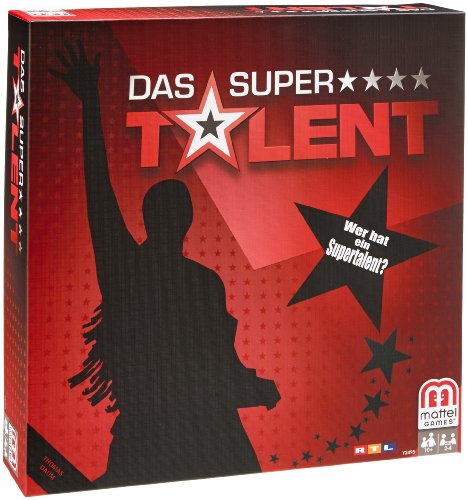 Mattel Y2498 - Das Supertalent Brettspiel von Mattel Games