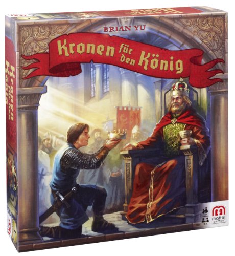 Mattel Y2553 - Kronen für den König, Strategie- und Geschicklichkeitsspiel von Mattel Games