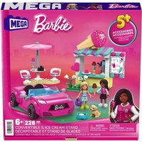 Mega Bloks - Barbie Cabrio & Eisstand von Mattel