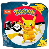 Mega Bloks - Pokémon Medium Pikachu, Kinder-Spielzeug, Bauset, Bausteine von Mattel