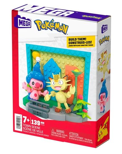 Mega Pokemon Build Them Country Scene. (Stadtszene) von Mattel