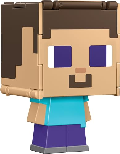 Minecraft Flippin' Figure Steve + Iron Armor Steve Minecraft Flippin' Figure Steve + Iron Armor Steve von Mattel