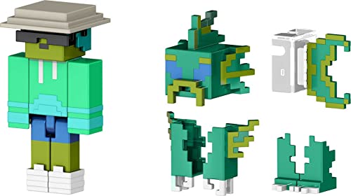 Minecraft Game, Creator Series Actionfiguren und Zubehör, Erweiterungspaket, 8,3 cm, Sammlerstück, Geschenk für Kinder Minecraft Game, Creator Series Actionfiguren und Zubehör, Erweiterungspaket, 8,3 cm, Sammlerstück, Geschenk für Kinder von Mattel