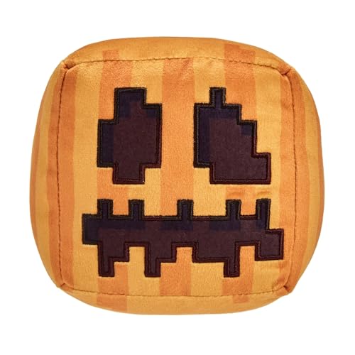 Minecraft Geschnitzte Kürbis-Plüschfigur, 20,3 cm, Sammlerstück, weiche Puppe, inspiriert vom Videospiel Minecraft Geschnitzte Kürbis-Plüschfigur, 20,3 cm, Sammlerstück, weiche Puppe, inspiriert vom Videospiel von Mattel