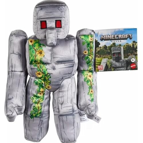 Minecraft Iron Golem Plüschtier, 25,4 cm Minecraft Iron Golem Plüschtier, 25,4 cm von Mattel
