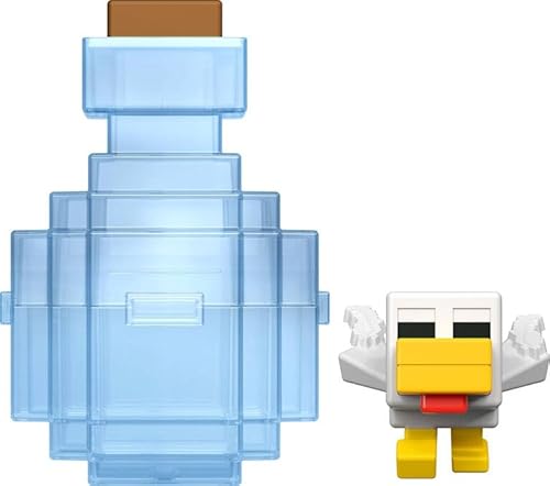 Minecraft Mini Mode Potion Brewing Mob Reveal (Swift Chicken Minifigur) von Mattel