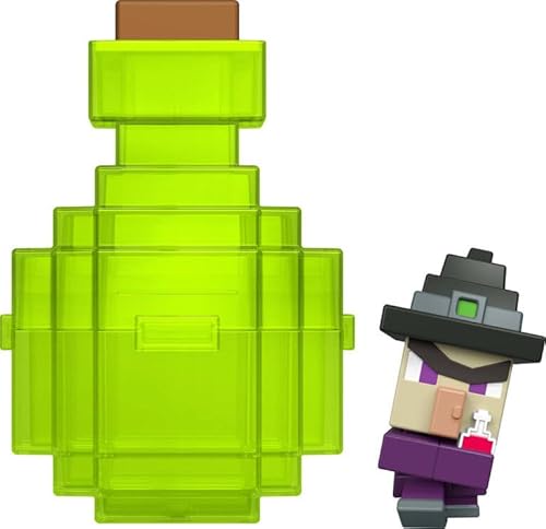 Minecraft Mini Mode Potion Brewing Mob Reveal (Vengeful Witch Mini Figure) von Mattel