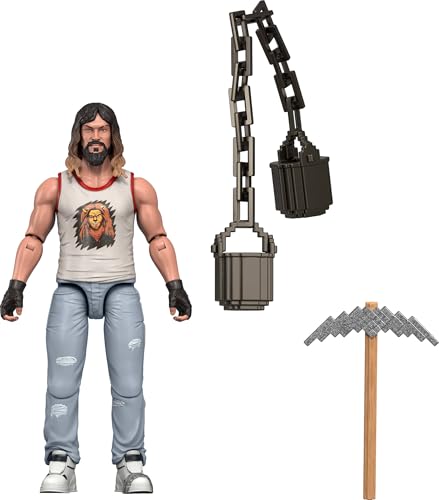 Mattel Minecraft Actionfiguren- und Zubehör-Set, Garrett bewegliches Charakter-Sammelstück, inspiriert von einem Minecraft-Film, 8,3 cm Maßstab von Mattel