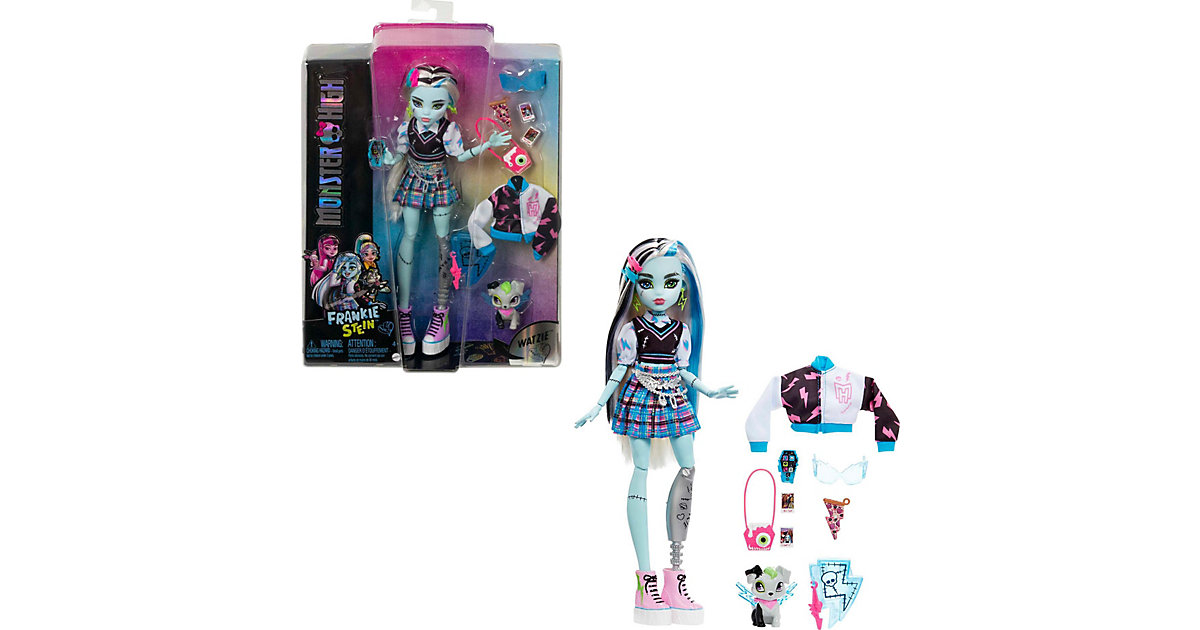 Monster High Core Puppe Frankie blau-kombi von Mattel