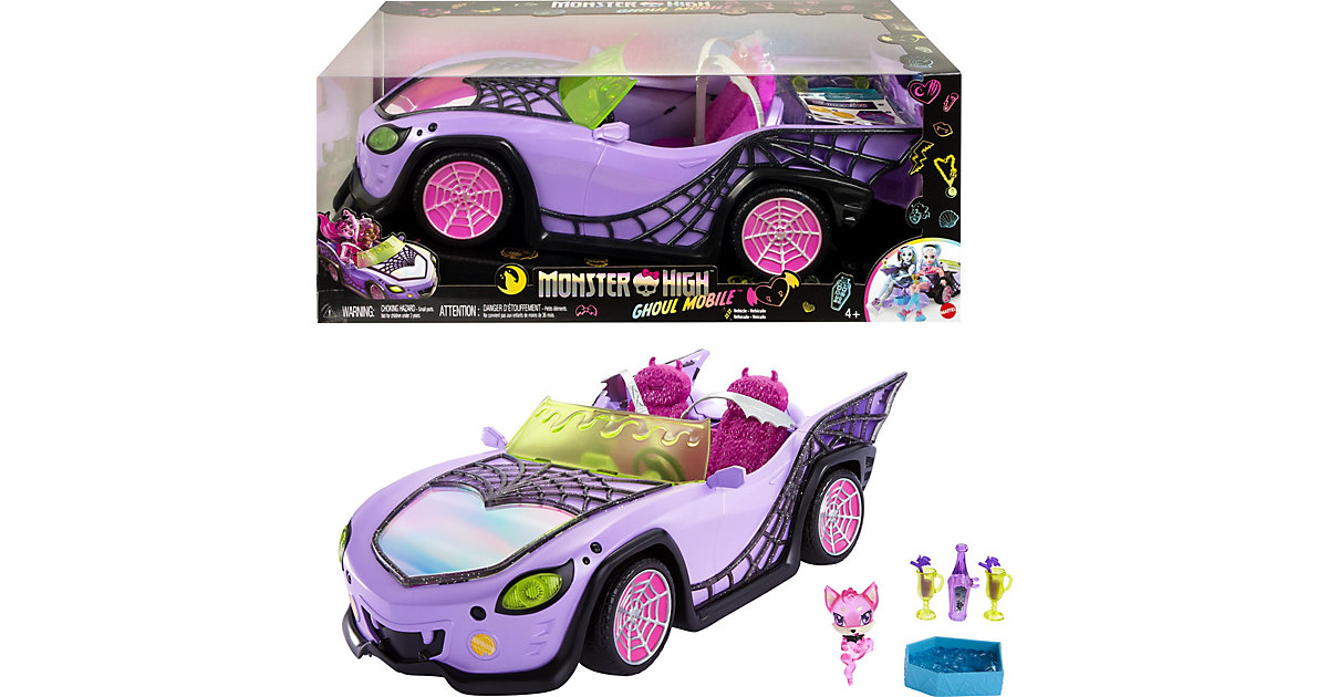 Monster High Vehicle bunt von Mattel