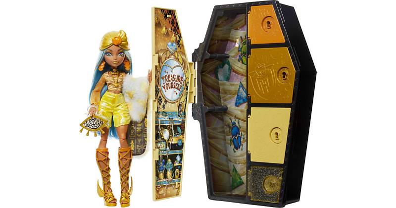 Monster High Verborgene Schätze Puppe Cleo mehrfarbig von Mattel