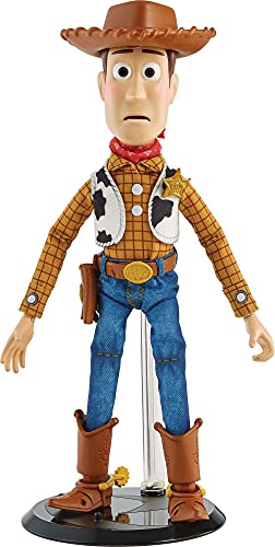 Pixar Spotlight Series Woody Figure, Disney Pixar Toy Story Collectable, 9.2-in Tall with 2 Hand Sets, 2 Expressions, Articulation & Display Box with Reversible Background Pixar Spotlight Series Woody Figure, Disney Pixar Toy Story Collectable, 9.2-in Tall with 2 Hand Sets, 2 Expressions, Articulation & Display Box with Reversible Background von Mattel
