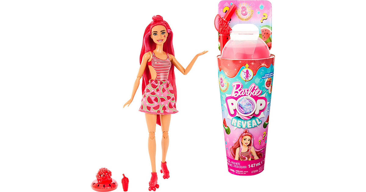 Pop! Reveal Barbie Juicy Fruits Wassermelone grün von Mattel