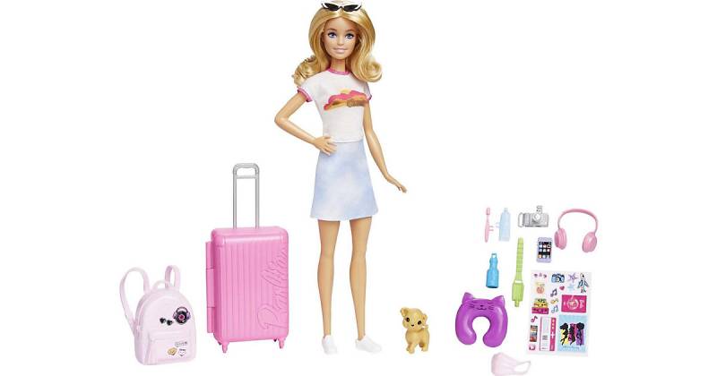 Refreshed Travel Barbie mehrfarbig von Mattel