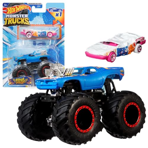 Rodger Dodger HKM13 | Hot Wheels | Monster Trucks & Fahrzeug | 1:64 Die-Cast Rodger Dodger HKM13 | Hot Wheels | Monster Trucks & Fahrzeug | 1:64 Die-Cast von Mattel