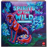 Spirits of the Wild: Awakening, entspannendes, leichtes Strategiebrettspiel in kunstvoller Gestaltung für 2 Spieler von Mattel GmbH