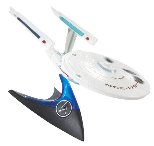 Star Trek Hot Wheels Enterprise NCC 1701-A Battle Demaged von Mattel