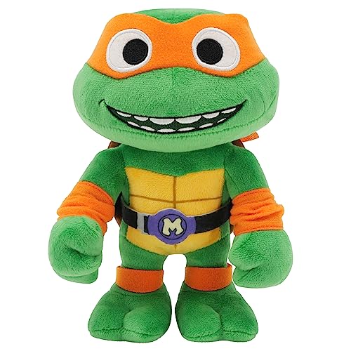 TEENAGE MUTANT Ninja Turtles Mutant Mayhem - 20 cm Michelangelo Plüschfigur zum Kuscheln und Spielen, tolles Geschenk für TMNT-Fans ab 3 Jahren, HRC78 TEENAGE MUTANT Ninja Turtles Mutant Mayhem - 20 cm Michelangelo Plüschfigur zum Kuscheln und Spielen, tolles Geschenk für TMNT-Fans ab 3 Jahren, HRC78 von Mattel