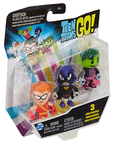 Teen Titans Go! Raven Beast Boy Speedy Mini Figures Englisch Version Teen Titans Go! Raven Beast Boy Speedy Mini Figures Englisch Version von Mattel
