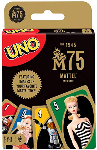 UNO Mattel 75th Anniversary Card Game for 7 Year Olds & Up von Mattel Games
