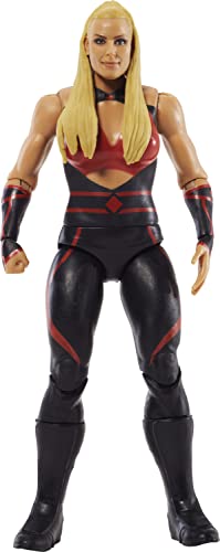 Mattel WWE Basic Actionfigur, Natalya, bewegliches 15,2 cm großes Sammlerstück für Kinder ab 6 Jahren von WWE MATTEL