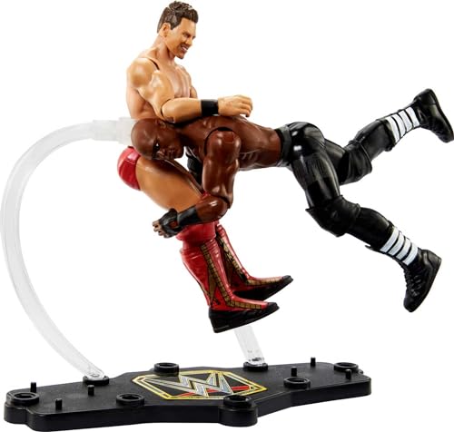 Mattel Bobby Lashley vs The Miz Championship Showdown 2er-Pack 15,2 cm Actionfiguren Freitag Night Smackdown Battle Pack für Kinder ab 6 Jahren von Mattel