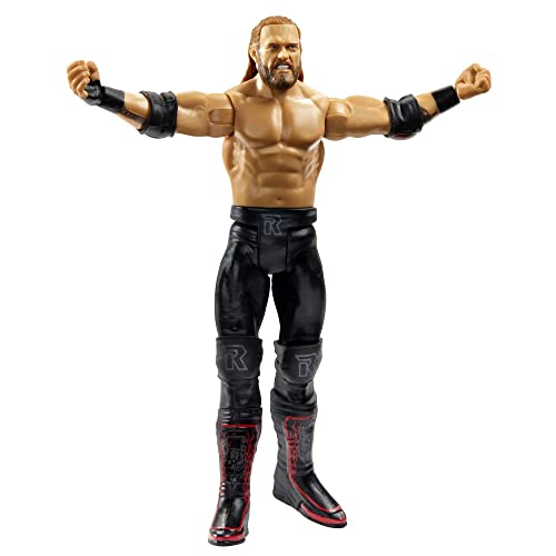 WWE Edge Actionfigur - 15 cm groß, maßstabsgetreu, mit 10 Bewegungspunkten für legendäre WWE Matches, TrueFX-Technologie für lebensechte Gesichter und authentische Wrestling-Looks, HKP34 von Mattel