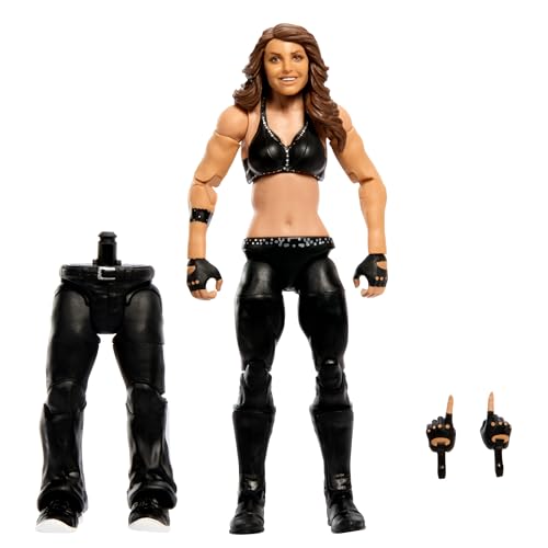 Mattel WWE Elite Actionfigur WrestleMania mit Zubehör und Nicholas-Bauteilen, bewegliche Sammelfigur für WWE-Fans HVJ11 von Mattel