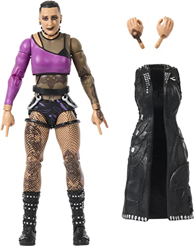 WWE Elite Collection - Series #102 - Rhea Ripley Action Figur Serie Wrestling, HKN94 von Mattel