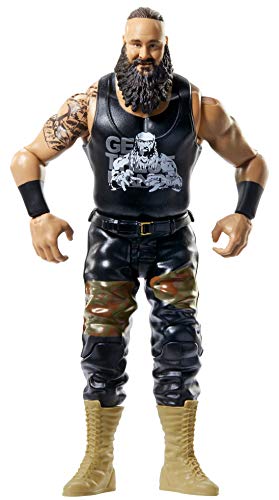WWE GKT16 - Bewegliche WWE-Actionfigur (15 cm) im Wrestling-Look von Mattel