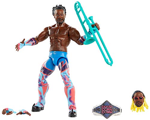 WWE GKY27 - Elite Collection Action Figur (15 cm) Xavier Woods, Actionfigur ab 8 Jahren von Mattel