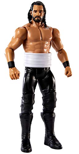 WWE GKY89 - WWE Action Figur (15 cm) Seth Rollins mit realistischen Gesichtszügen, Spielzeug Actionfigur ab 6 Jahren von Mattel
