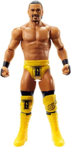 WWE GTG57 - Angel Garza Basis-Actionfigur, beweglich, ca. 15 cm, zum Sammeln, Spielzeug ab 6 Jahren von Mattel