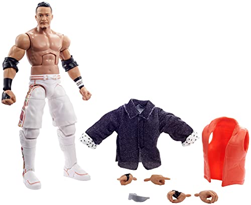 WWE GVB88 - Kushida Elite-Actionfigur, beweglich, ca. 18 cm, zum Sammeln, Spielzeug ab 8 Jahren WWE GVB88 - Kushida Elite-Actionfigur, beweglich, ca. 18 cm, zum Sammeln, Spielzeug ab 8 Jahren von Mattel