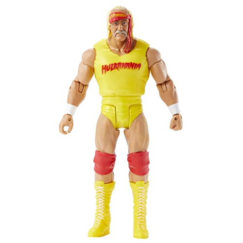 WWE HDD80 - WrestleMania Hulk Hogan Actionfigur, bewegliches 15-cm-Sammlerstück, Spielzeug Geschenk für Kinder und Fans ab 6 Jahren WWE HDD80 - WrestleMania Hulk Hogan Actionfigur, bewegliches 15-cm-Sammlerstück, Spielzeug Geschenk für Kinder und Fans ab 6 Jahren von Mattel