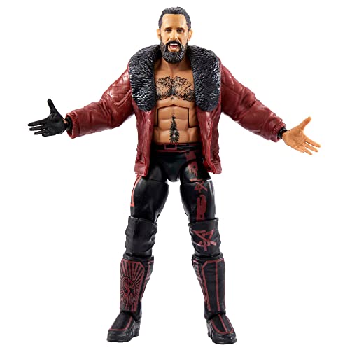 WWE HDF21 - Seth Rollins Elite Collection Actionfigur (ca 15 cm), Spielzeug für Kinder ab 8 Jahren von WWE