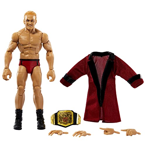 WWE HDF45 - Ilja Dragunov Elite Collection Actionfigur, ca. 15 cm, beweglich, Spielzeug Geschenk zum Sammeln für WWE Fans ab 8 Jahren von Mattel