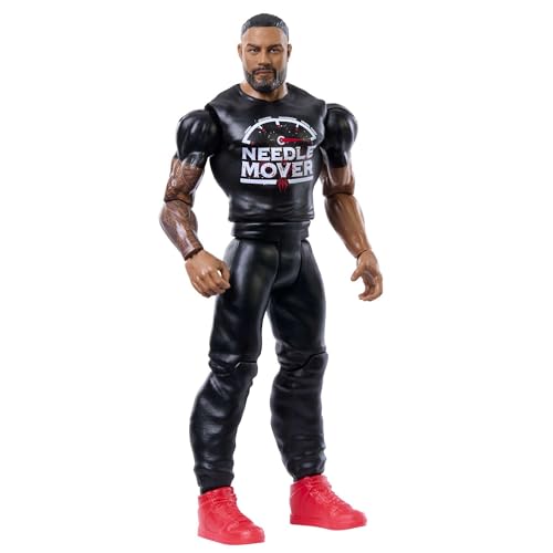 WWE HKP30 - WWE Actionfiguren, Basic 15 cm große Sammelfiguren, WWE Spielzeug, ab 5 Jahren von Mattel