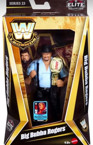 WWE Legends Big Bubba Rogers Series 23 Chase Actionfigur WWE Legends Big Bubba Rogers Series 23 Chase Actionfigur von Mattel