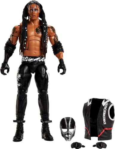 WWE MATTEL Mace Elite Collection Actionfigur, 15,2 cm, bewegliches Sammlerstück, Geschenk für WWE Mattel Fans ab 8 Jahren, mehrfarbig, HDF30 von Mattel