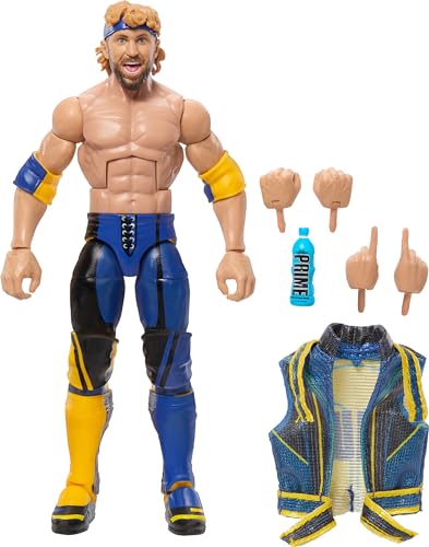 ​WWE Top Picks Elite Actionfigur & Zubehör Set, Logan Paul 15,2 cm Sammlerstück mit austauschbaren Händen, Ringausrüstung & 25 Gelenkpunkten ​ von Mattel