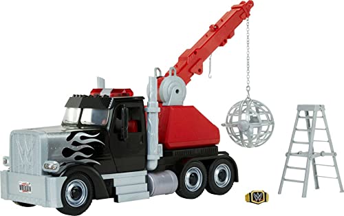 WWE Actionfiguren Fahrzeug Wrekkin Rampage Rig Breakaway Truck für 15,2 cm Figur, Geschenk für Kinder und Sammler WWE Actionfiguren Fahrzeug Wrekkin Rampage Rig Breakaway Truck für 15,2 cm Figur, Geschenk für Kinder und Sammler von Mattel